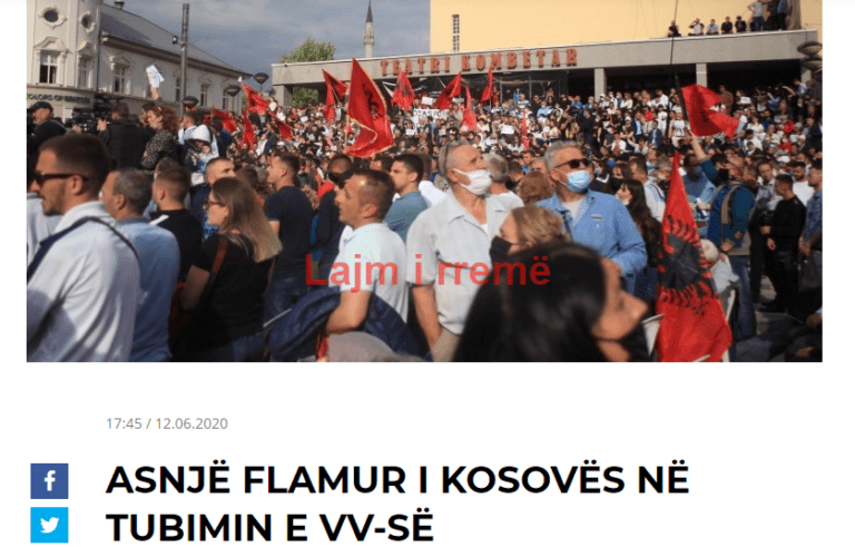 Asnjë flamur i Kosovës në tubimin e VV-së