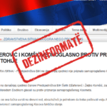 SRNA shpërndau lajm të rremë se kishte votim unanim kundër njohjes së Kosovës nga Bosnja