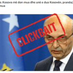 Lajm i vjetër dhe titull i sajuar