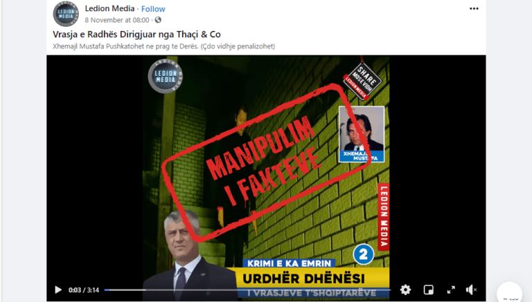 Manipulohet rrëfimi i vajzës së Xhemajl Mustafës
