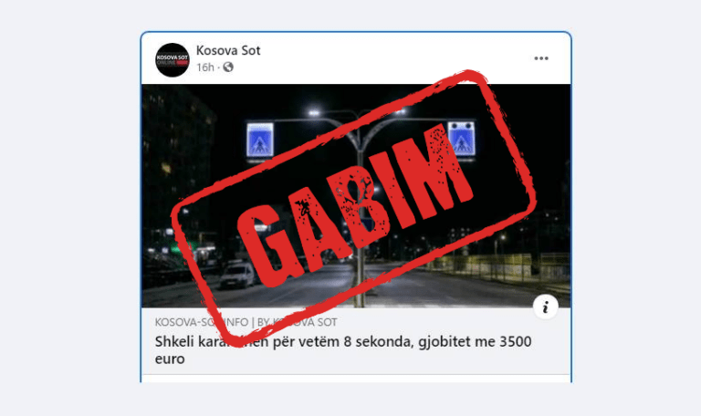 Fotografia e artikullit nuk korrespondon me lajmin