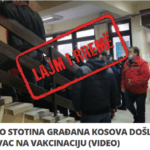 Pretendimi Bujanovacke.co.rs se shqiptarë nga Kosova po vaksinohen në Bujanoc, i pavërtetë
