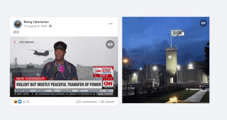 Ngjarjet e fundit në Afganistan po përcillen me shumë lajme e imazhe të fabrikuara