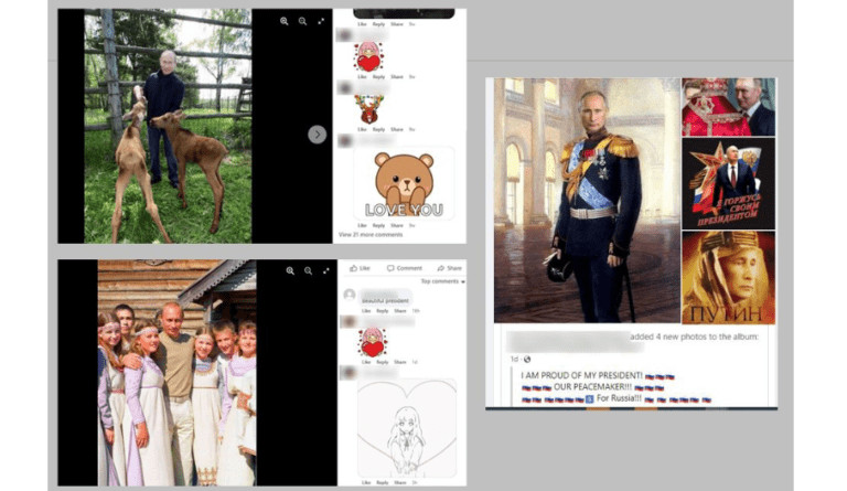Grupet misterioze “Pro-Putin” në Facebook