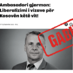 Ambasadori gjerman nuk ka thënë se këtë vit do të liberalizohen vizat për Kosovën