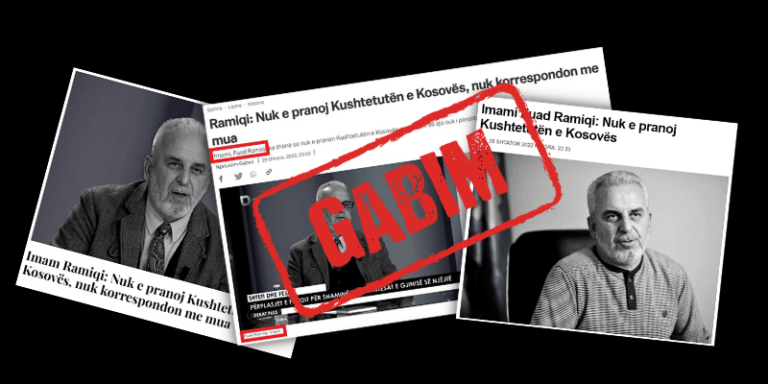 Fuad Ramiqi nuk është imam, siç pretendohet nga disa media