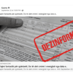 Përmes titullit dhe fotografisë pretendohet të paraqitet se ulja e çmimit të energjisë elektrike ka të bëjë me Kosovën