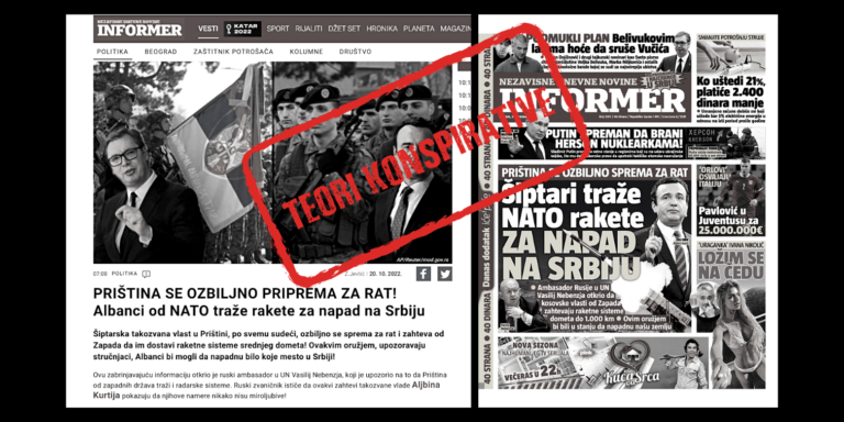 Krijohet pretendim tërësisht i pabazuar për përgatitje të Kosovës për sulm ushtarak ndaj Serbisë