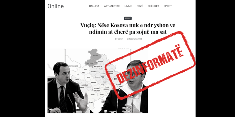 Publikohet lajm i vjetër me pretendim të paraqitet si aktual