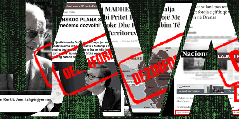 Rishikimi i javës: dezinformata për targat, clickbait artikuj për zhvillime jashtë Kosovës, gabime në lokacione dhe deklarata
