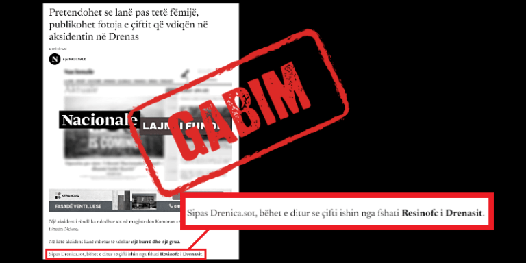 Fshati Resinoc, vendbanimi i viktimave të aksidentit tragjik, nuk është në komunën e Drenasit