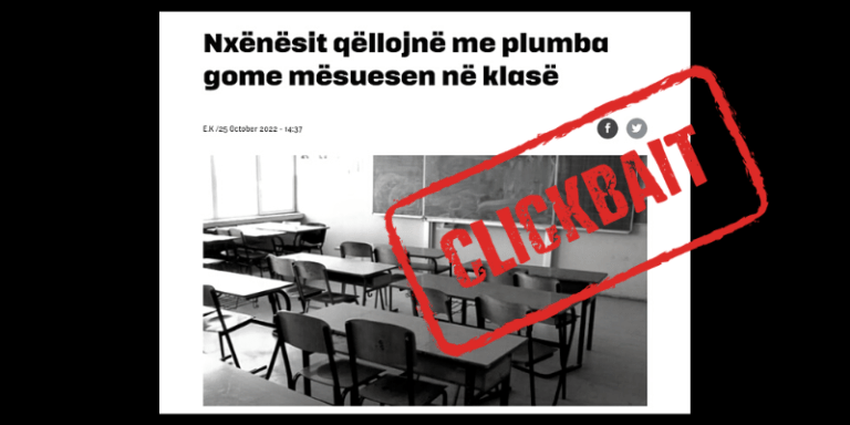 Titulli dhe fotografia nuk e qartësojnë vendin e ngjarjes