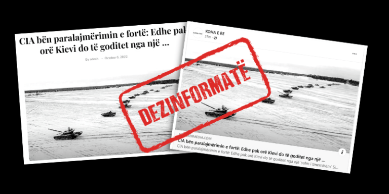 Lajmi për paralajmërimin e CIA-s është i vjetër