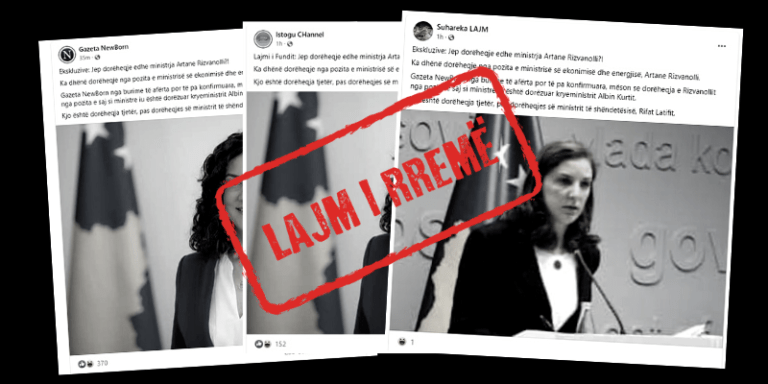 Ministrja Rizvanolli nuk ka dhënë dorëheqje