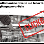 Titulli nuk qartëson se në cilin shtet ka pasur inflacion të nivelit më të lartë