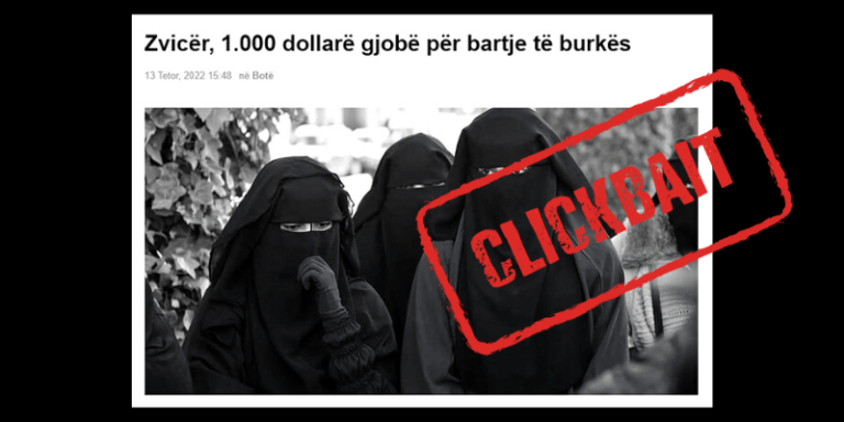 Ndalesa nuk parashihet vetëm për mbulesat Nikab e Burka dhe vendimi i autoriteteve zvicerane ende nuk është i plotfuqishëm
