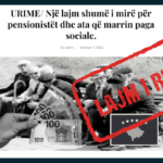 Publikohet lajm i rremë për pensionistët dhe përfituesit e skemës sociale