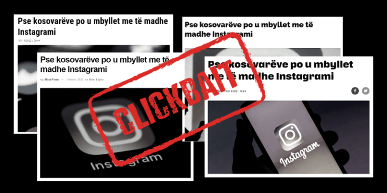 Llogaritë në Instagram nuk po u mbyllen vetëm kosovarëve