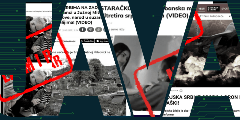 Rishikimi i javës: përmbajtje të pa verifikuar lidhur me dronët, manipulim të fakteve dhe lajme të rreme për të moshuarën e dhunuar fizikisht