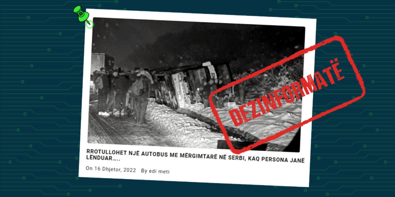 Lajmi i muajit janar pretendohet të paraqitet si aktual