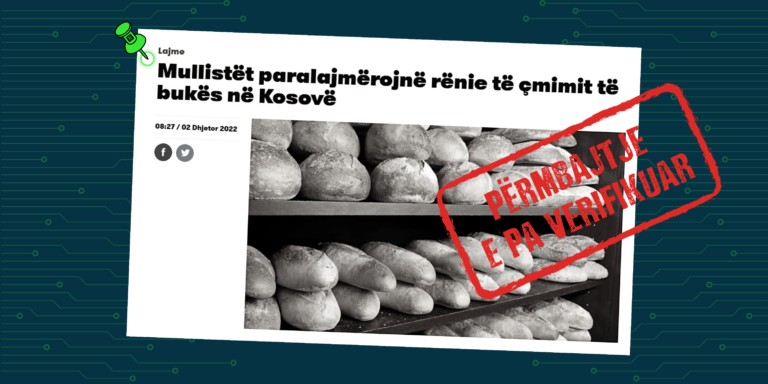 Nuk argumentohet paralajmërimi për rënien e çmimit të bukës