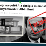 Imazhi i shtëpisë nga reklama e kompanive të huaja pretendohet të paraqitet si e kryeministrit Kurti