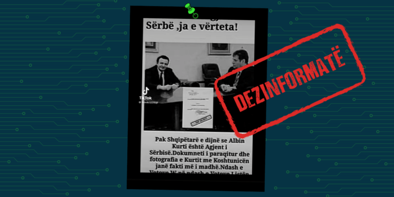Vazhdon të publikohet fotografia e montuar ku shfaqet Kurti me Koshtunicën