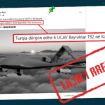 Pretendim i rremë se Turqia i ka dërguar në Kosovë gjashtë dronë Bayraktar
