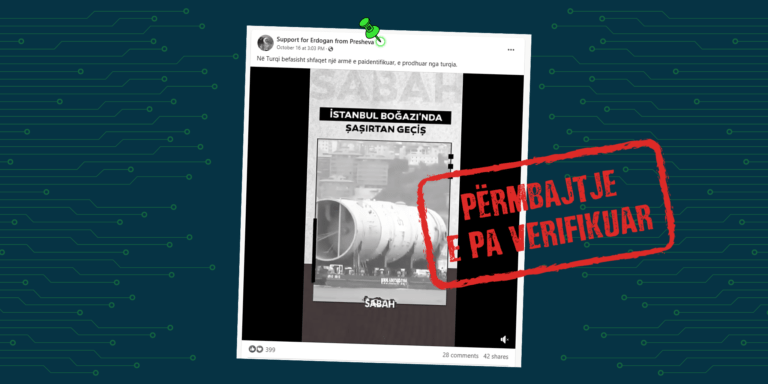 Pajisja në video-material nuk është armë, por një tanker presioni