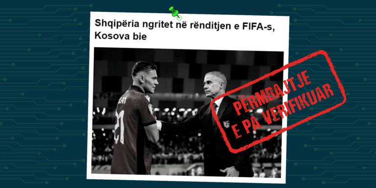Kosova nuk ka pësuar rënie në ranglistën e FIFA-s, por është ngritur për gjashtë pozita