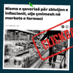 Titulli nuk sqaron se ulja e çmimit të produkteve në markete dhe farmaci është nismë e Qeverisë së Italisë