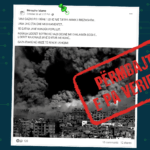 Me imazh të vitit 2014 pretendohet të paraqitet gjendja aktuale në Gaza