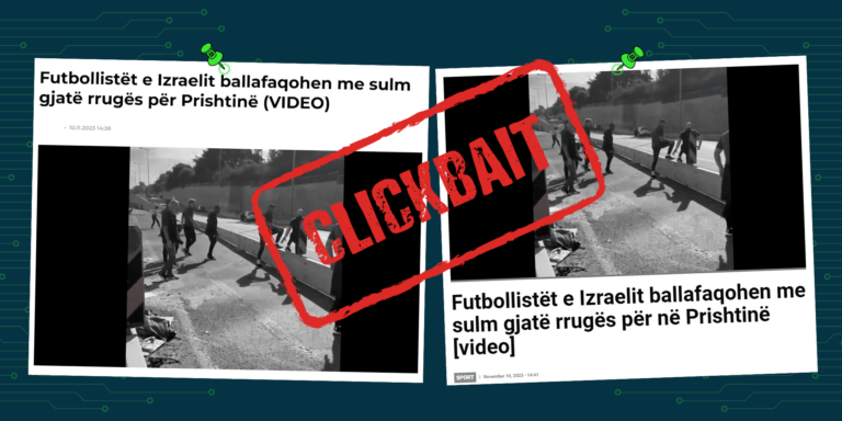 Titulli lë vend për interpretim se ngjarja ka ndodhur brenda territorit të Kosovës