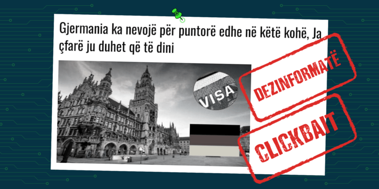 Lajmi i vitit 2021 lidhur me nevojën për punëtorë të huaj në Gjermani, publikohet si aktual