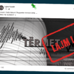 Pretendohet rrejshëm se Shqipëria është goditur nga një tërmet i fortë