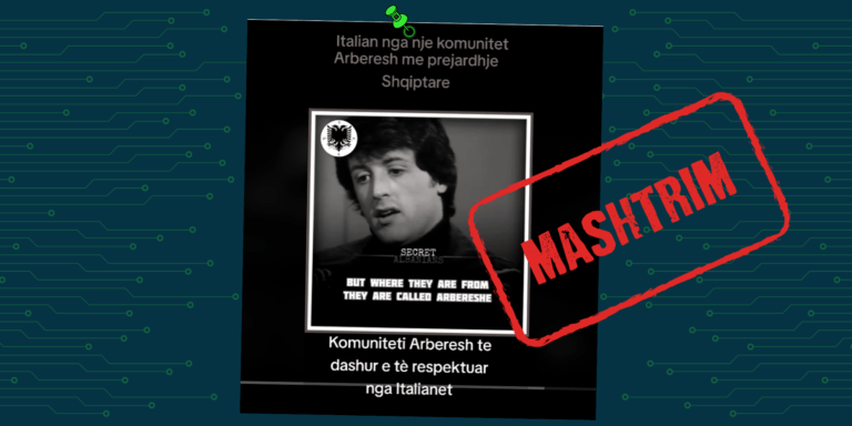 Deepfake: Sylvester Stallone nuk ka thënë se gjyshërit e tij kanë qenë arbëreshë