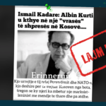 Ismail Kadare nuk e ka cilësuar Albin Kurtin si vrasës të shpresës në Kosovë