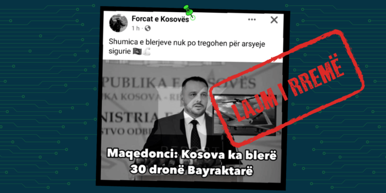 Ministri Maqedonci nuk ka deklaruar se Kosova ka blerë 30 dronë Bayraktar