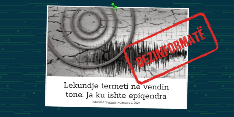 Tërmeti i muajit shtator që u regjistrua në Himarë, paraqitet rrejshëm si aktual