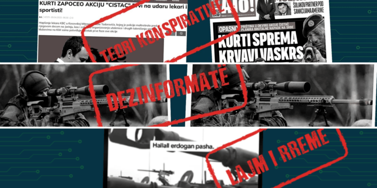 Siguria, si fushë e dezinformimit