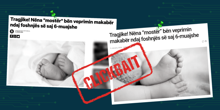 Artikull me titull përgjithësues që nuk sqaron se ngjarja ka ndodhur në Greqi