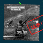 Pamjet e ushtarëve ukrainas mundohen të paraqiten si momente të stërvitjeve të forcave ushtarake në Kosovë, në kufirin me Serbinë