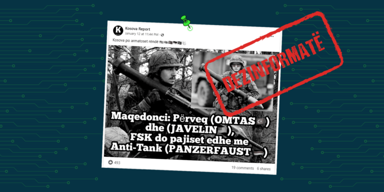 Ministri Maqedonci nuk ka deklaruar se FSK do të pajiset me anti-tank “Panzerfaust”
