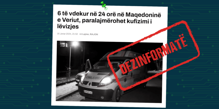 Publikohen të dhëna të vitit 2020 rreth numrit të të vdekurve dhe infektuarve me Covid-19, me pretendimin të paraqiten si aktuale