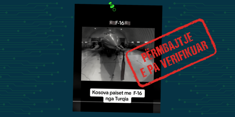 Pretendim i pabazë se Kosova do të pajiset me F-16 nga Turqia