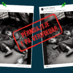 Imazhi që pretendon se paraqet dy fëmijë palestinezë duke fjetur në një tendë, është i gjeneruar me Inteligjencë Artificiale