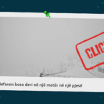 Publikohet lajm i vjetër me titull përgjithësues për reshje bore në Zvicër