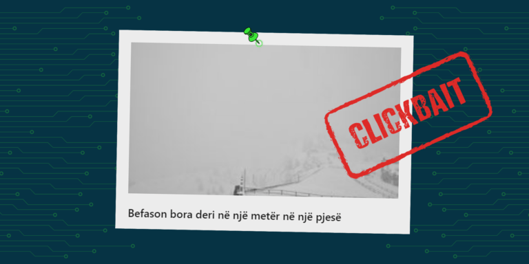 Publikohet lajm i vjetër me titull përgjithësues për reshje bore në Zvicër