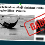 Raportohet gabimisht aksidenti i ndodhur në rrugën Gjakovë – Prizren