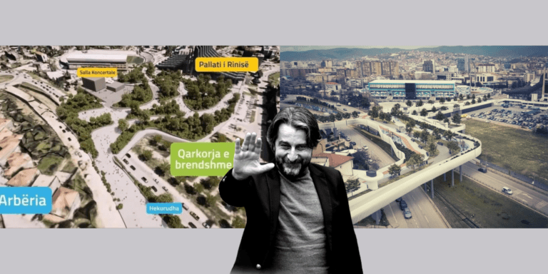 Ndryshohet projekti i ndërlidhjes së Arbërisë me Pallatin e Rinisë, i prezantuar gjatë fushatës zgjedhore nga kryetari Rama